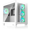 thumbnail image 1 of Funda para PC Raijintek Paean C7 White TG4 ATX con vidrio templado, 1 of 5