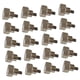 thumbnail image 5 of 20 tornillos de mariposa para prensatelas de acero inoxidable para bordado 35 mm, 5 of 9