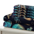 thumbnail image 5 of 2/3pcs Bedding Set Skull Comforter Cover Pillowcase Teen Adult Unique Design Bedroom Decor,Twin (68"x86"), 5 of 6