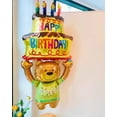 thumbnail image 4 of FDEEOM 2pcs Happy Birthday Balloon Big 41" Foil Inflated Mylar Balloons Large Self-sealing Happy Bday Delivery Ballon for Birthday Party Supplies Baby Shower Decorations, 4 of 5