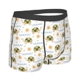 thumbnail image 3 of Fotbe Sea Turtle Basking in the Sun Men’s Total Support Pouch Boxer Briefs, X-Temp Cooling, Moisture-Wicking Underwear, Regular, Long-leg and Trunk-Small, 3 of 9