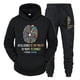 thumbnail image 2 of Conjunto de 2 piezas de sudaderas y pantalones con diseño de tendencia de inteligencia para hombre y mujer, sudaderas divertidas de estilo vintage con diseño de ciencia, chándales de manga larga a la, 2 of 5