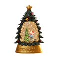 thumbnail image 2 of Kokiya Christmas Snow Figurine Christmas Lantern for Tabletop C, 2 of 9