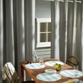 thumbnail image 4 of TOWN & COUNTRY BASICS Cabana Stripe Indoor Outdoor Placemats 4-Pack Set, Reversible and Easy Clean, Teal Blue/White, 15" Round, 4 of 13