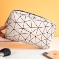 thumbnail image 4 of Bolsa de maquillaje grande con cremallera, organizador de cosméticos de viaje para mujeres y niñas, 4 of 5