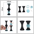 thumbnail image 3 of Nouvelle pyramide Impossible, jouet Fidget imprimé en 3D, chapeau de noël, arbre de noël, jouets Fidget, 3 of 9