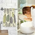 thumbnail image 7 of Yellow LeavesBath Towel 100% Cotton Soft Thick High Absorbency Hand Face Towel Single Pack 16x28in, 7 of 7