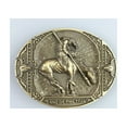 thumbnail image 4 of Vintage Bronze Plated Western Cowboy Belt Buckle Boucle de Ceinture, 4 of 6