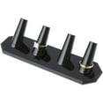 thumbnail image 2 of Plymor Black Acrylic Ring Finger Display, Four, 6.875" W x 2" D x 1.75" H, 2 of 2