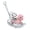 Pink + HDPE, variant on NOBRAND 4 in 1 Rocking Horse Baby Toy with Push Handle, Backrest & Detachable Balance Board for Toddlers, Pink