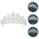 thumbnail image 4 of KAKOWELY Corona de niña elegante tiara corona de diamantes de imitación tiara nupcial fiesta corona, 4 of 4