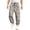 Multicolor, variant on Mens Baggy Camo Cargo Sweatpants Maple Leaf Print Drawstring Waist Tapered Cargo Jogger Sweatpants with Flap Pockets Wide Leg Trousers Casual Fashion Y2k Loose Fit Workout Clothing,Multicolor L