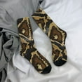thumbnail image 7 of Snake Snakeskin Stockings Python Skin Print Custom Kawaii Socks Autumn Anti Skid Socks Wom, 7 of 7