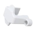 thumbnail image 3 of Xirurus 4pcs Boat Bumper Clips Nylon Pontoon Hangers Cleats for 1 to 1.25 Inch Square Rails White Fenders Rope Holder (4.33 inches / 11 cm), 3 of 9