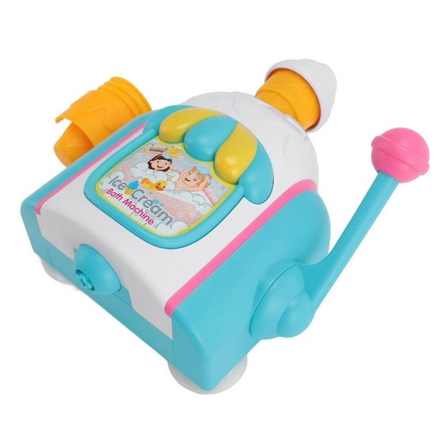 Máquina Para Hacer Helados De Burbujas, Juguete Para Helados De Baño De Operación Simple Que Estimula La Imaginación Para Niños Pequeños