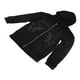 thumbnail image 4 of Women Full Zip Hoodie Fleece Drawstring Loose Fitting Long Sleeve Printed Casual Hooded Sweatshirt Black L, 4 of 25