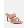thumbnail image 6 of Chiri Criss Cross Strap Spool Heel Sandals, 6 of 10