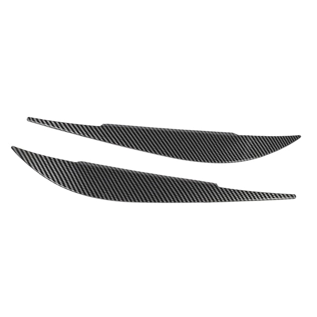 Headlight Eyebrow Trim,1Pair Car Headlight Eyebrow Colorfast Rugged Stylish Protective Headlight Eyelids Cover Replacement For 4 Series F32 F33 F36