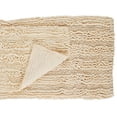 thumbnail image 2 of Modern Threads Ivory 2 Pack Chenille Noodle Non-Slip Backing Bath Mat Set, 17" x 24" & 21" x 34", 2 of 2