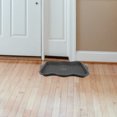 thumbnail image 6 of UPOUART Set of 2 Black Plastic Boot Trays Shoe Storage Mats for Entryway Indoor and Outdoor Use Multipurpose, 6 of 8