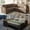 Brown-85.1'', variant on 88.2" Sectional Sleeper Sofa with Pull Out Bed, Convertible Sleeper Couch with Nailhead Trim, 5-Seat Sectional Sofa Chenille Couch for Living Room Apartment