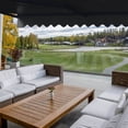 thumbnail image 6 of Semi-Cassette Motorized LED Luxury Patio Awning - 16 x 10 Ft - Silver Gray - Moroccan Collection, 6 of 7