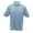 Sky Blue, variant on UCC 50/50 Mens Heavweight Plain Pique Short Sleeve Polo Shirt