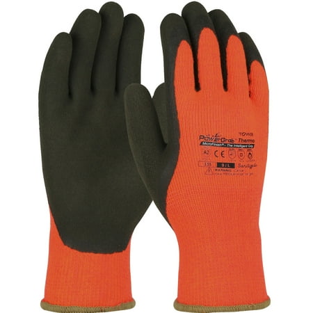 

Protective Industrial Products Gloves Hi-Vis Orange Powergrab Thermo Acrylic Terry Small