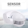 thumbnail image 2 of 4X Sensor de Movimiento Infrarrojo PIR AC110V-220V Detector de Movimiento Interruptor Ajustable para MúLtiples Escenarios Interiores y Exteriores, 2 of 5
