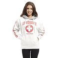 thumbnail image 1 of LIFEGUARD Official Ladies California Hoodie White X-Large, 1 of 3