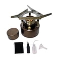 thumbnail image 1 of Quemador de horno de alcohol con soporte plegable Spirit Spirit Burner Camp Camp Camp Furnace para equipos de cocina de mochilero al aire libre, 1 of 7