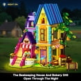 thumbnail image 2 of Juguete de construcción HOGOKIDS Beeeeping & Bakery House con LED 1084 piezas, 2 of 9
