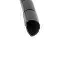 thumbnail image 2 of Unique Bargains 2.7M Length 10mm OD Flexible Spiral Tube Wrap Cable Wire Computer Cord Black, 2 of 2