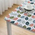 thumbnail image 5 of Awypu Colorful Color Blocks and Lines, Simple Style Square Tablecloth Great for Home Kitchen/Parties/Holiday Dinner 100% Polyester Fiber 52*52, 5 of 8