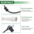 thumbnail image 3 of Sensor de velocidad de rueda ABS Unique Bargains Sensor ABS Sistema de frenos antibloqueo No.93294647 para Vauxhall para Astra 1991-1998 1 Pc Delante Izquierda Delante Derecha, 3 of 7