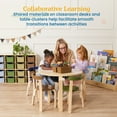thumbnail image 4 of ECR4Kids 3-Compartment Small Plastic Caddy, Multipurpose Organization, Earthtone, 6-Pack, 4 of 9