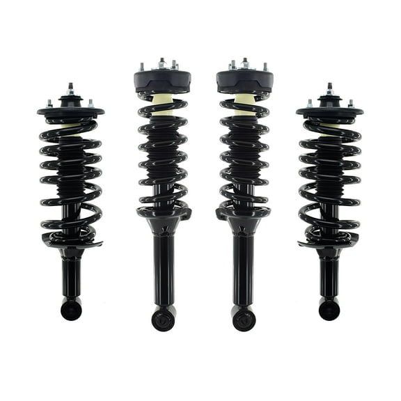 Set 4 Front-Rear Quick Complete Strut-Coil Spring For 2006-2013 Land Rover Range Rover Sport