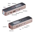 thumbnail image 2 of Digital Voice Recorder Audio Dictaphone MP3 Player USB Flash Disk for Meeting, 2 of 7