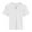 White, variant on TTUHYWXI Toddler Short Sleeve Henley Shirt Boys Ribbed T-Shirt (White, 3-4 Years)