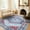 Blue & Multi, variant on Fame Living 2x3 Blue Multi Oushak Doomart, Washable Turkish Vintage Floral Rug for Entryway & Office
