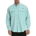 thumbnail image 4 of LRD Men's UPF 30 Long Sleeve Button Down Fishing Shirts USA Sailfish M, 4 of 6