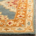 thumbnail image 3 of SAFAVIEH Heritage Lewis Oriental Wool Runner Rug, Blue/Rust, 2'3" x 10', 3 of 6