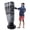 Black, variant on Honeydrill Inflatable Punching Bag Boxing Bag for Kids, Red