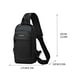 thumbnail image 2 of Bolso bandolera deportivo antirrobo con carga USB, bandolera de un solo hombro, mochila deportiva informal, bandolera de un solo hombro, bolso para motocicleta, 2 of 2