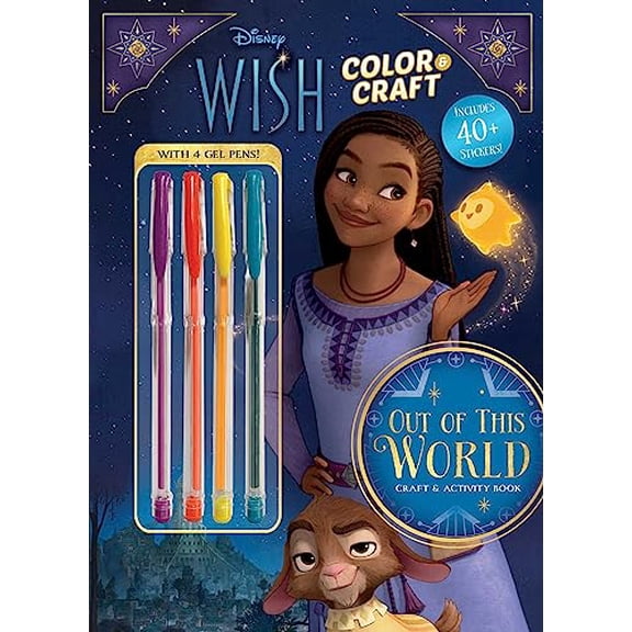 Pre-Owned Disney Wish: Out of This World Color & Craft (Paperback) 0794452213 9780794452216