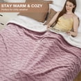 thumbnail image 6 of EastVita Washable Fast Heating Throw Blanket - Thick Tufted Sherpa Electric Blanket Throw with 10 Heating Levels and 10 Time Settings ETL Certified, 6 of 8