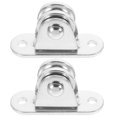 thumbnail image 1 of 2pcs Fixed Pulley Lifting Pulley Traction Pulley Pool Shade Mount Single Pulleys, 1 of 9