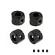 thumbnail image 4 of Vogacara Paquete de 4 adaptadores de 5 mm a 12 mm Reacondicionamiento Mano de obra exquisita Mejora el rendimiento Acoplador de cubo de rueda de vehículo Type2 NO2 Vogacara CBP205496, 4 of 5