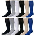 thumbnail image 1 of Yacht & Smith 12 Pairs Men's Cotton Extra Heavy Slouch Socks, Boot Sock, Bulk Thick Socks, 1 of 1