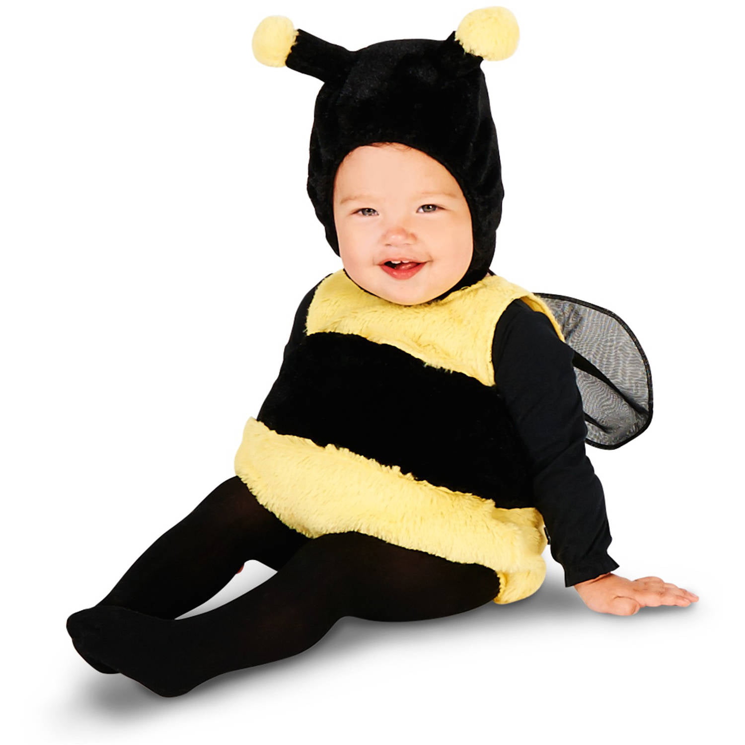 Bumblebee Infant Hooded Bunting Halloween Costume-Size 9-12 months 